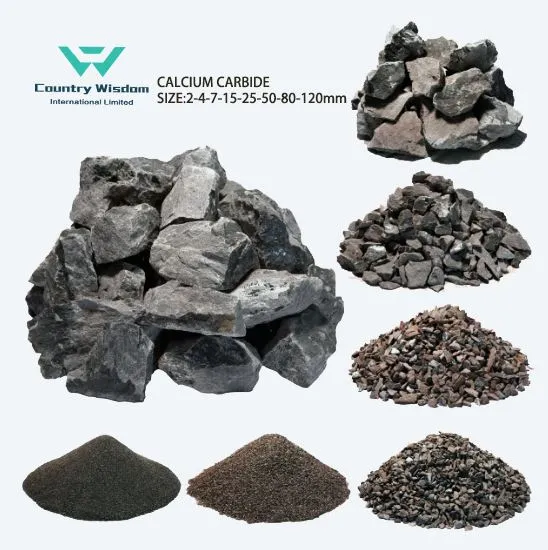 Calcium Carbide 15-25mm Cac2 Producing Calcium Cyanamide