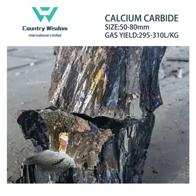 Kiváló minőségű kalcium-karbid 100 kg-os dob 50-80 mm