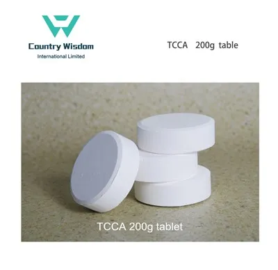 Uszodai vegyszerek 90% TCCA 200g Tabletta